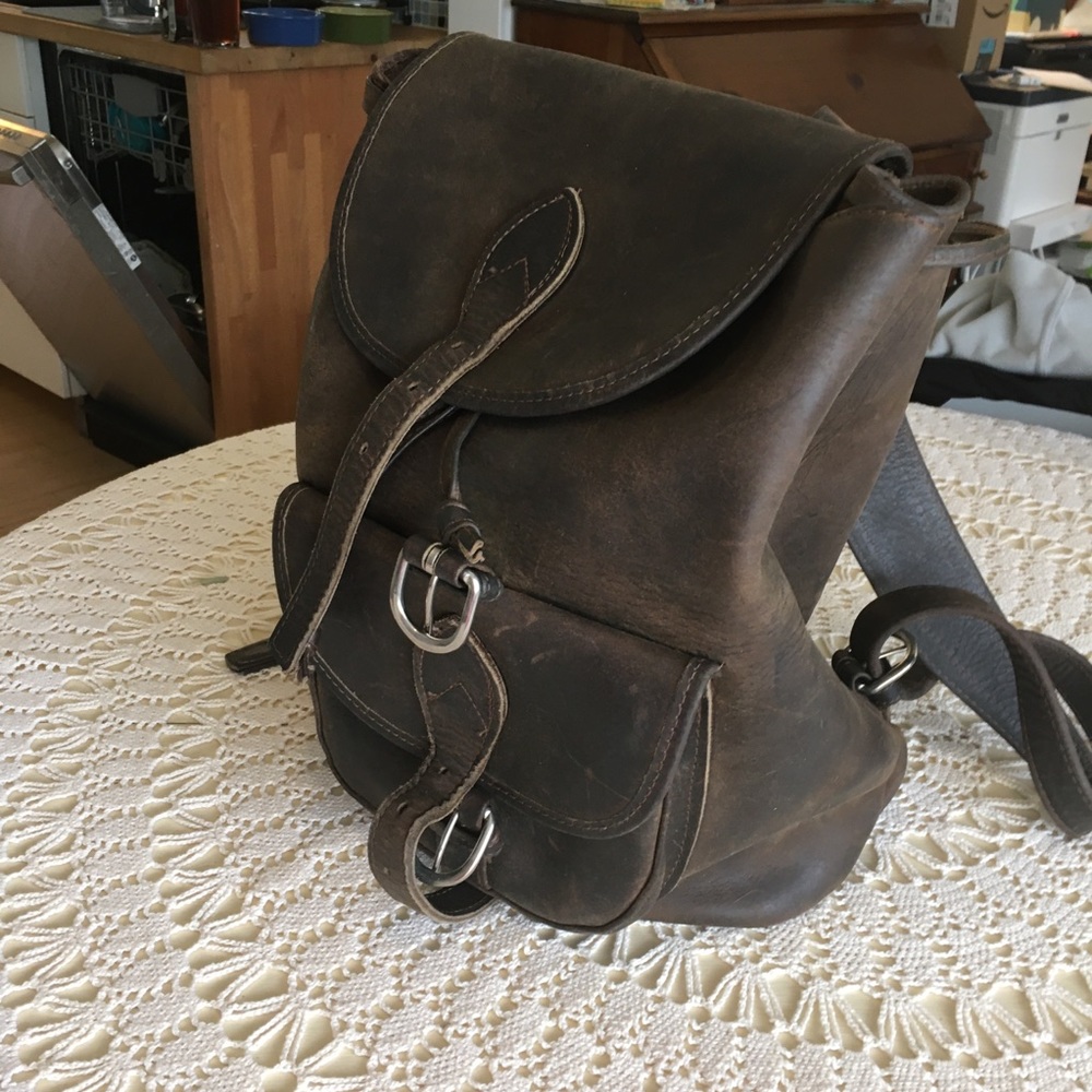 Leather Backpack - Picture 2 of 6